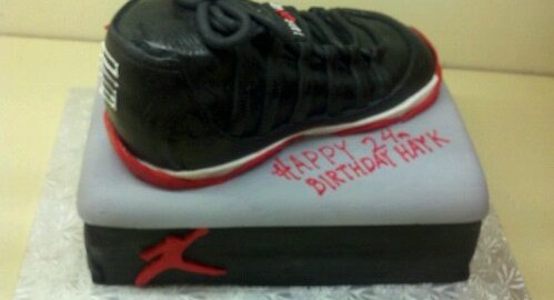 The New Nike Cake Shoe. Millers has an Exclusive on the Sneaker. Even your Grandmother can Dunk with this Shoe!